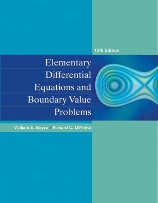 Cover of Elementary Differential Equations and Boundary Value Problems, 10th edition