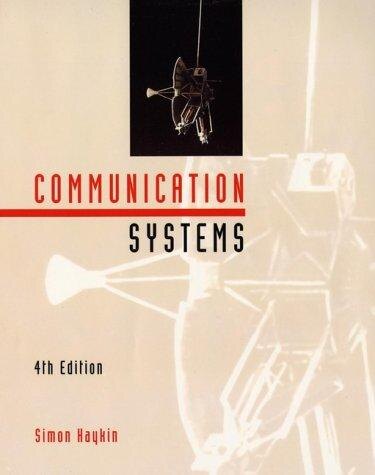 Cover of Communication Systems, 4th edition