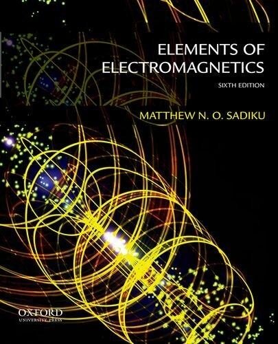 Cover of Elements of Electromagnetics, 6th edition